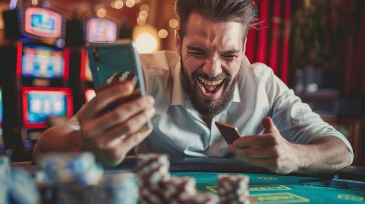 Tampilan unduh aplikasi altogel di ponsel